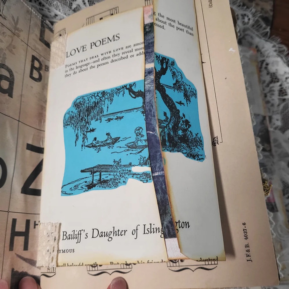 Vintage French Tapestry Junk Journal - Picture 12 of 17